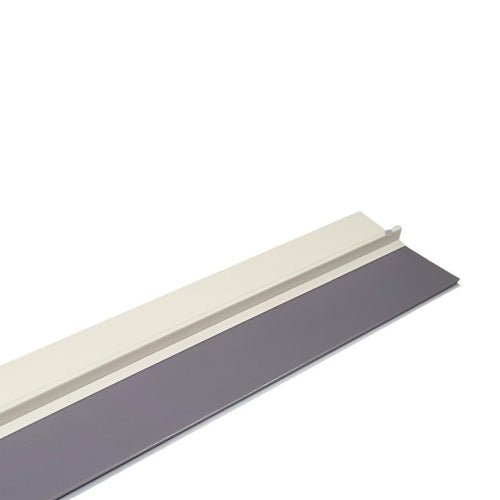Self-adhesive door bottom draft seal